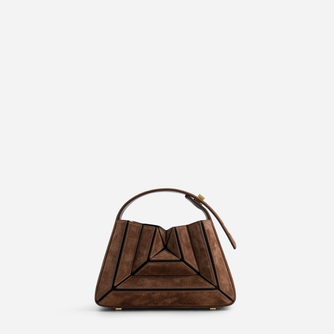Sera Mia bag in Suede Espresso