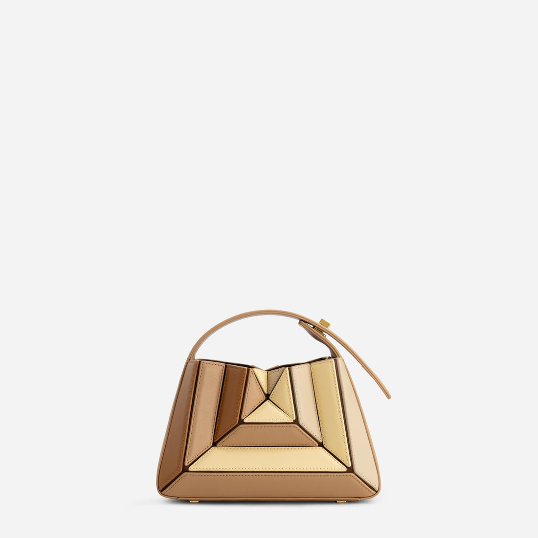 Sera Mia leather bag in Buttermilk