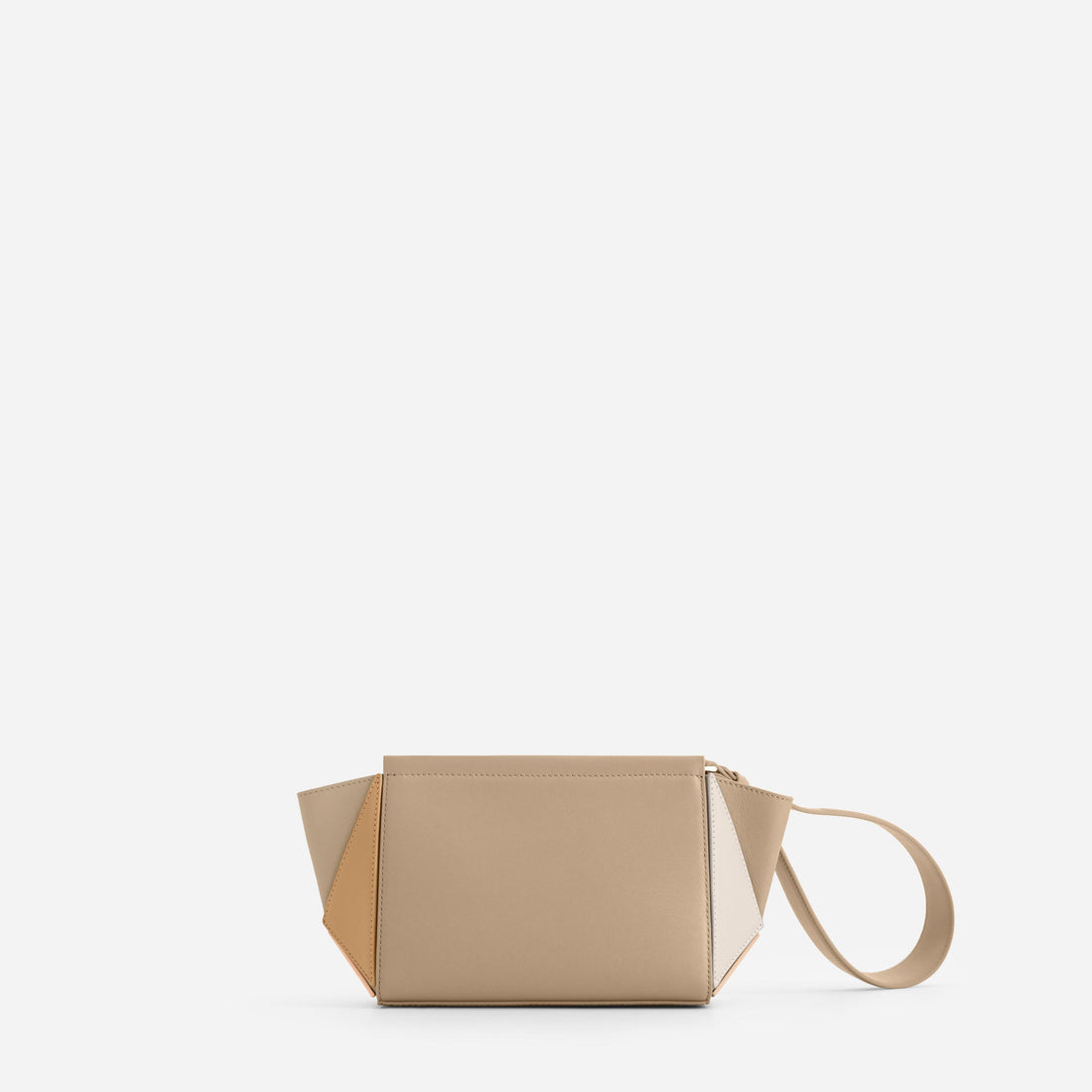 Small Triangle Pouch in Milky