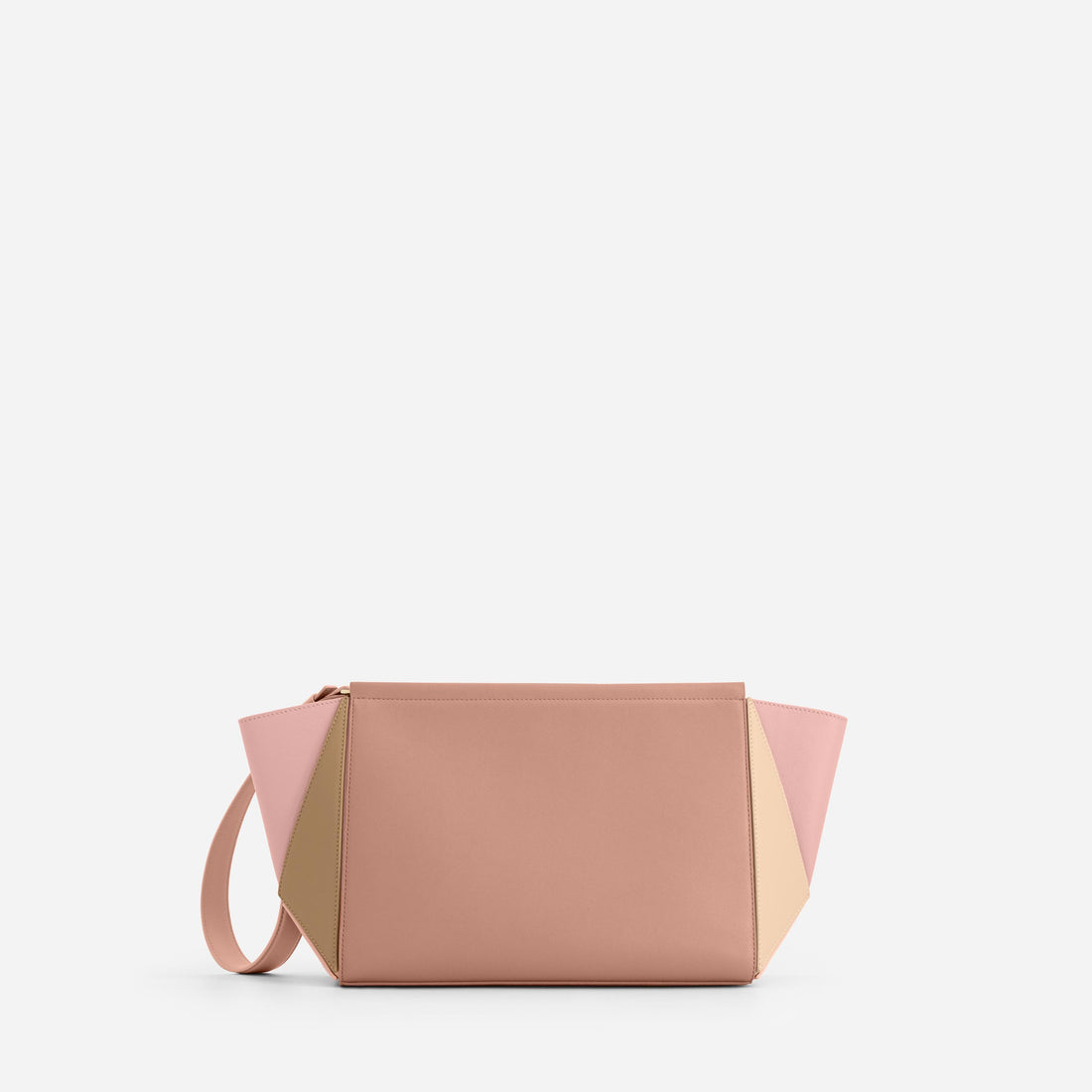 Large Triangle Pouch in Terracotta