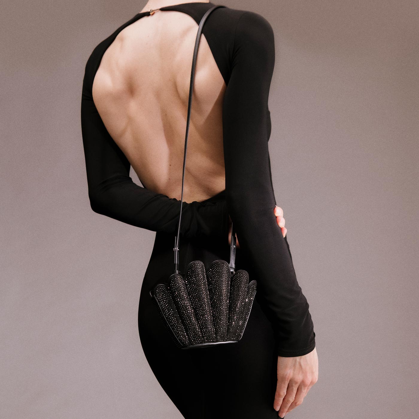 Micro Seashell - Crystal Black