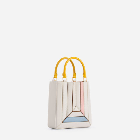 Sera Tall Tote Mini - Sprinkles Off White