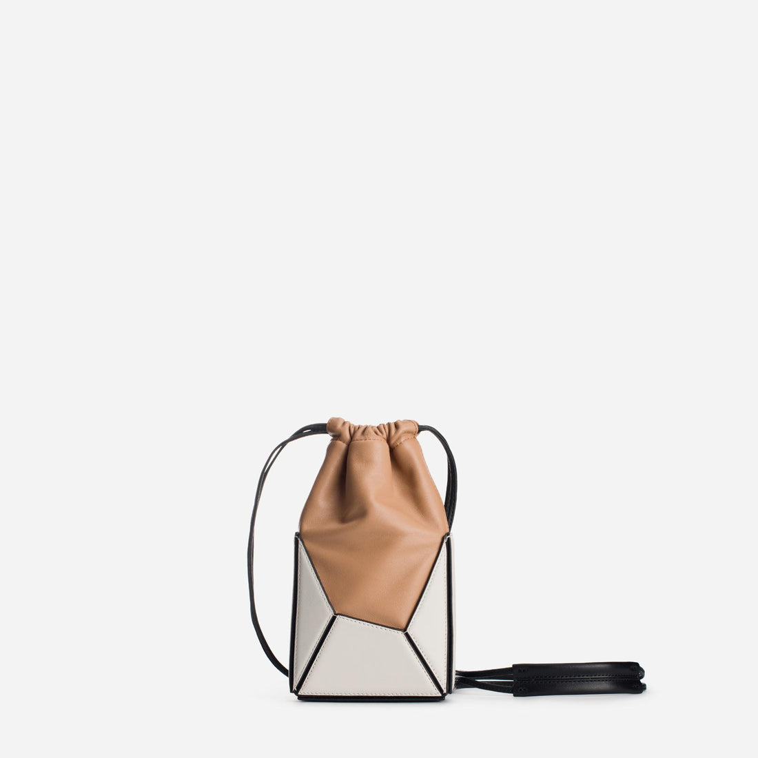 Naomi Phone Pouch in Off White
