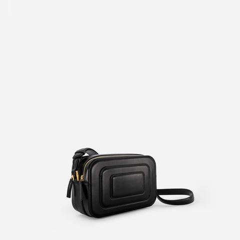 Art Deco Camera Bag - Black