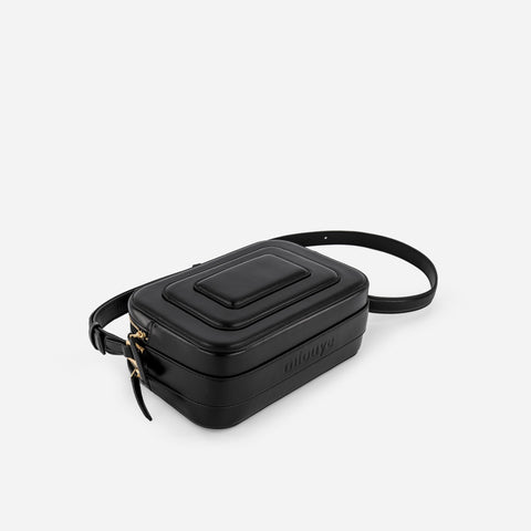 Art Deco Camera Bag - Black
