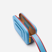 Art Deco Camera Bag - Sky Blue
