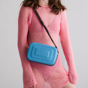 Art Deco Camera Bag - Sky Blue