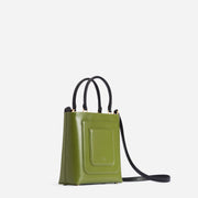 Art Deco Tote - Calla Green