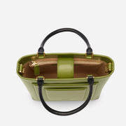 Art Deco Tote - Calla Green