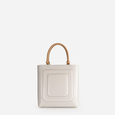 off white sculpture bag white