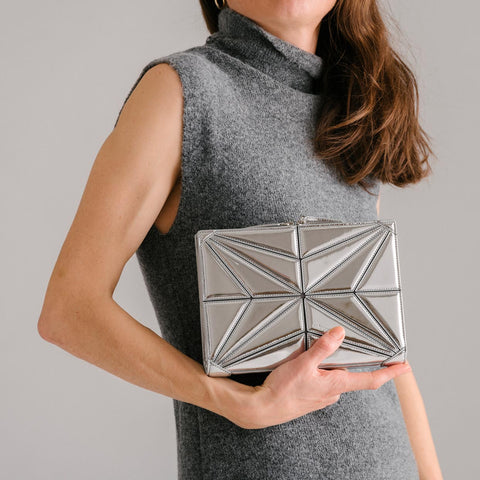 Atlas Mini Clutch - Mirror