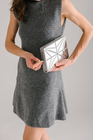 Atlas Mini Clutch - Mirror
