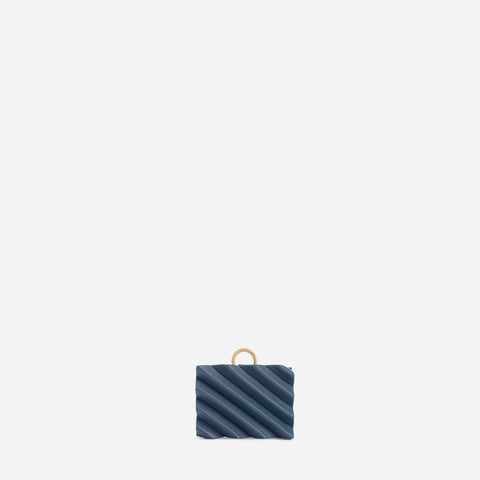 Brick Mini Wallet - Denim