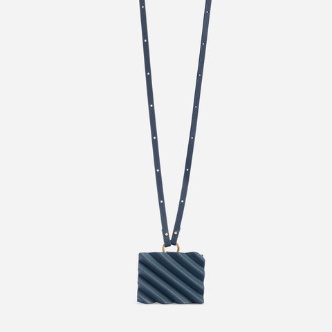 Brick Mini Wallet - Denim