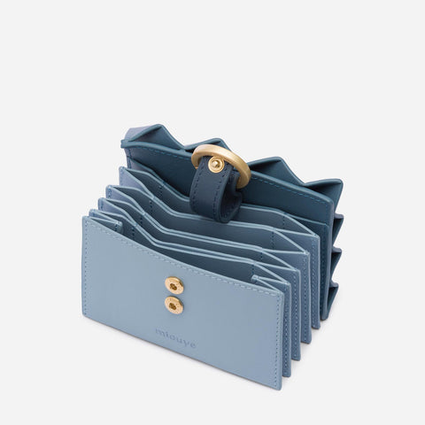 Brick Mini Wallet - Denim