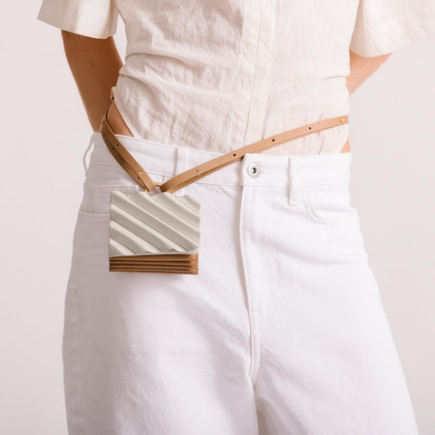 Brick Mini Wallet - Milky