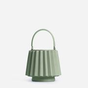 Mini Lantern Bag Pleated - Olive Leaf