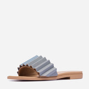 Louise Slide Sandal - Denim