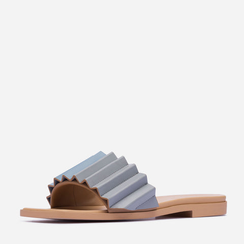 Louise Slide Sandal - Denim