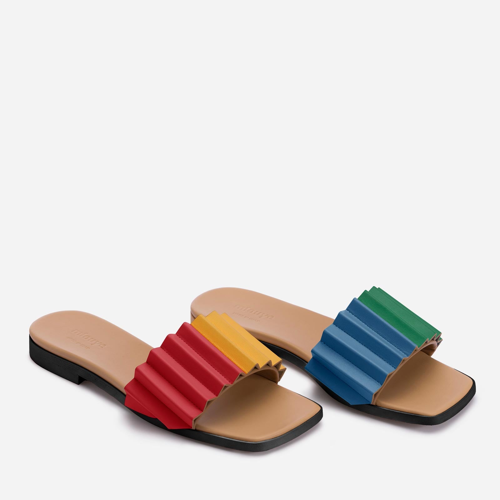 Louise Slide Sandal - Multicolor