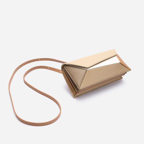 Naomi Long Purse - Milky