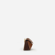 Naomi Mini Wallet - Lizard Effect Brown
