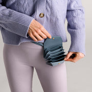 Naomi Mini Wallet - Denim