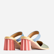 Pleated Heel Mule - Gummy