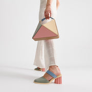 Pleated Heel Mule - Gummy