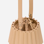 Mini Lantern Bag Pleated - Champagne