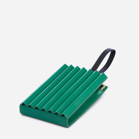 Pleated Tool Bag - Jade