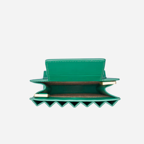 Pleated Tool Bag - Jade