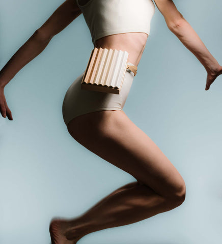 Pleated Tool Bag - Milky