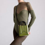 Sera Tall Tote Mini - Calla Green