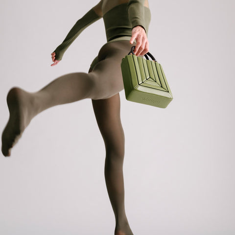 Sera Tall Tote Mini - Calla Green
