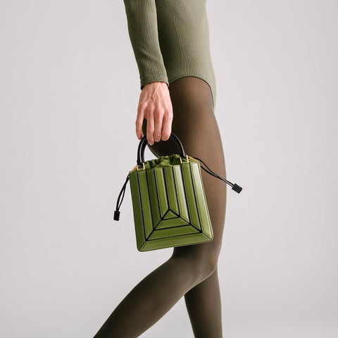Sera Tall Tote Mini - Calla Green