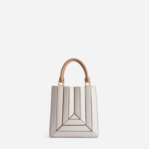 Sera Tall Tote Mini - Off White