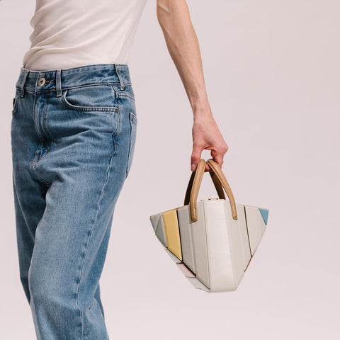 Sera Tote - Sprinkles Off White