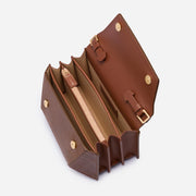 Small Naomi - Lizard Effect Brown