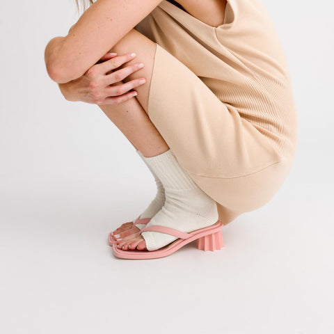 Thong Sandal - Pink Cloud